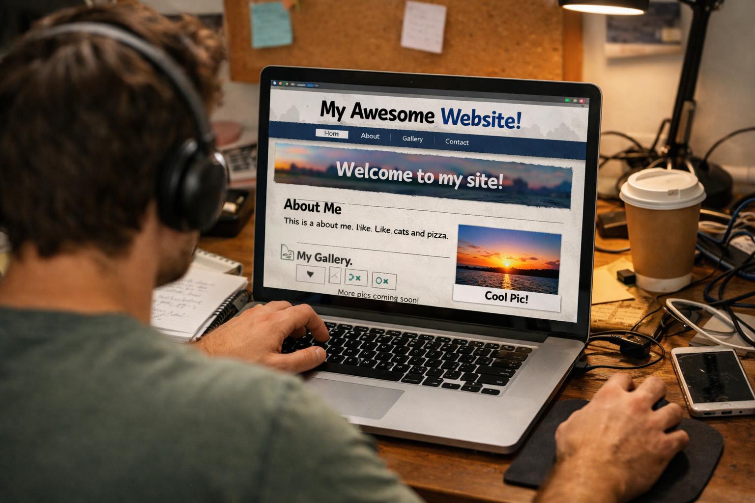 Создание сайта с нуля самостоятельно: от идеи до запуска